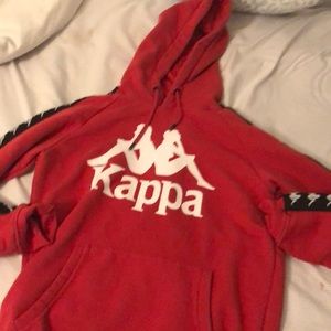 Kappa red hoodie